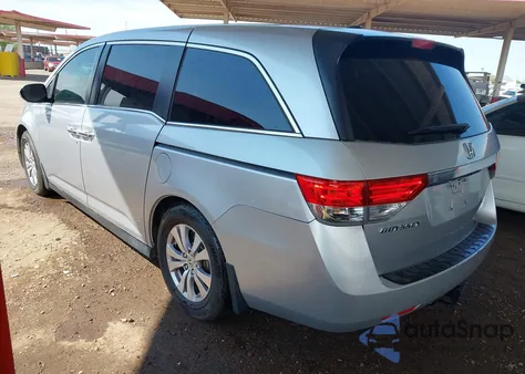 2014 Honda Odyssey Ex-L from USA, damaged, VIN 5FNRL5H69EB080203